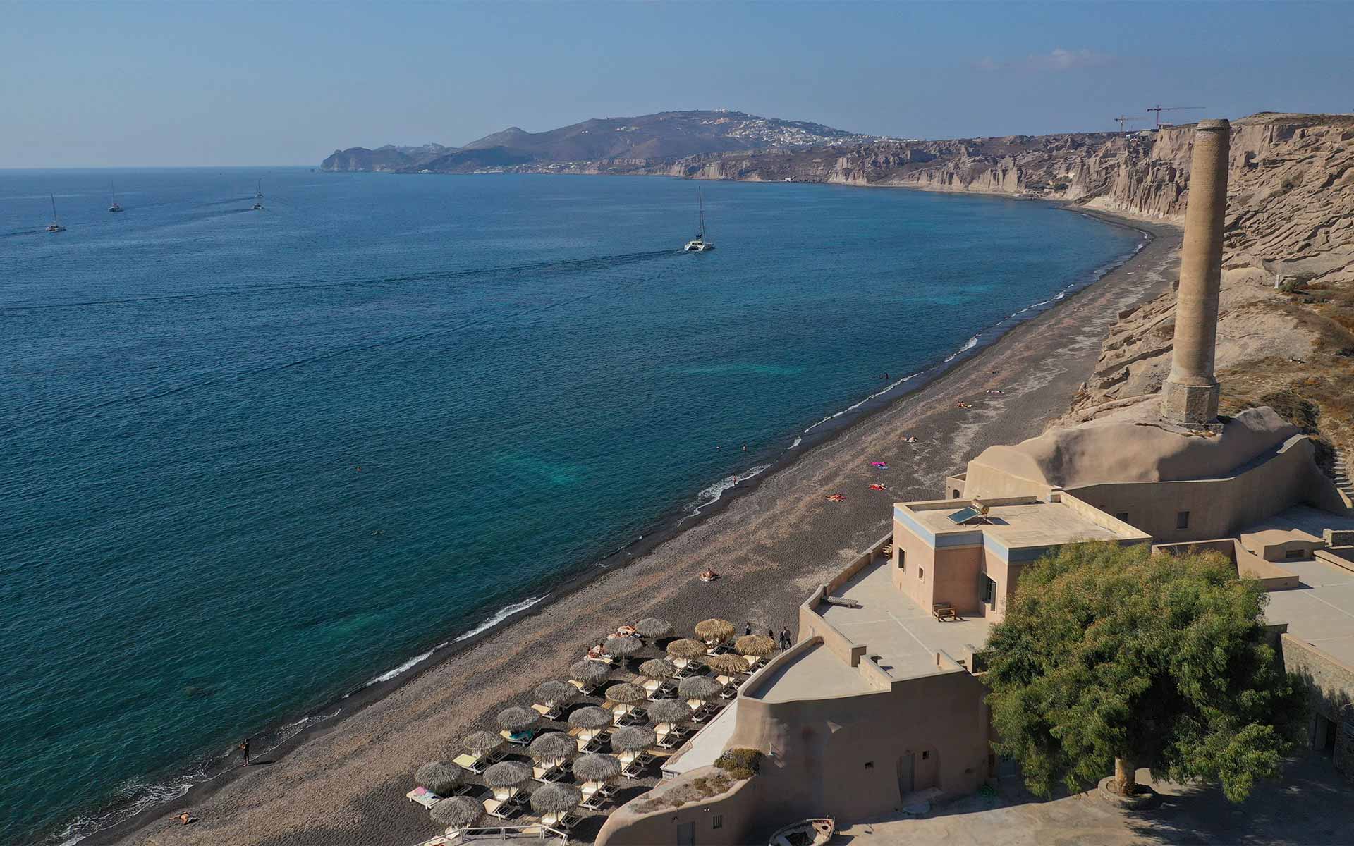 santorini beaches coco mat hotels santorini akrotiri 7